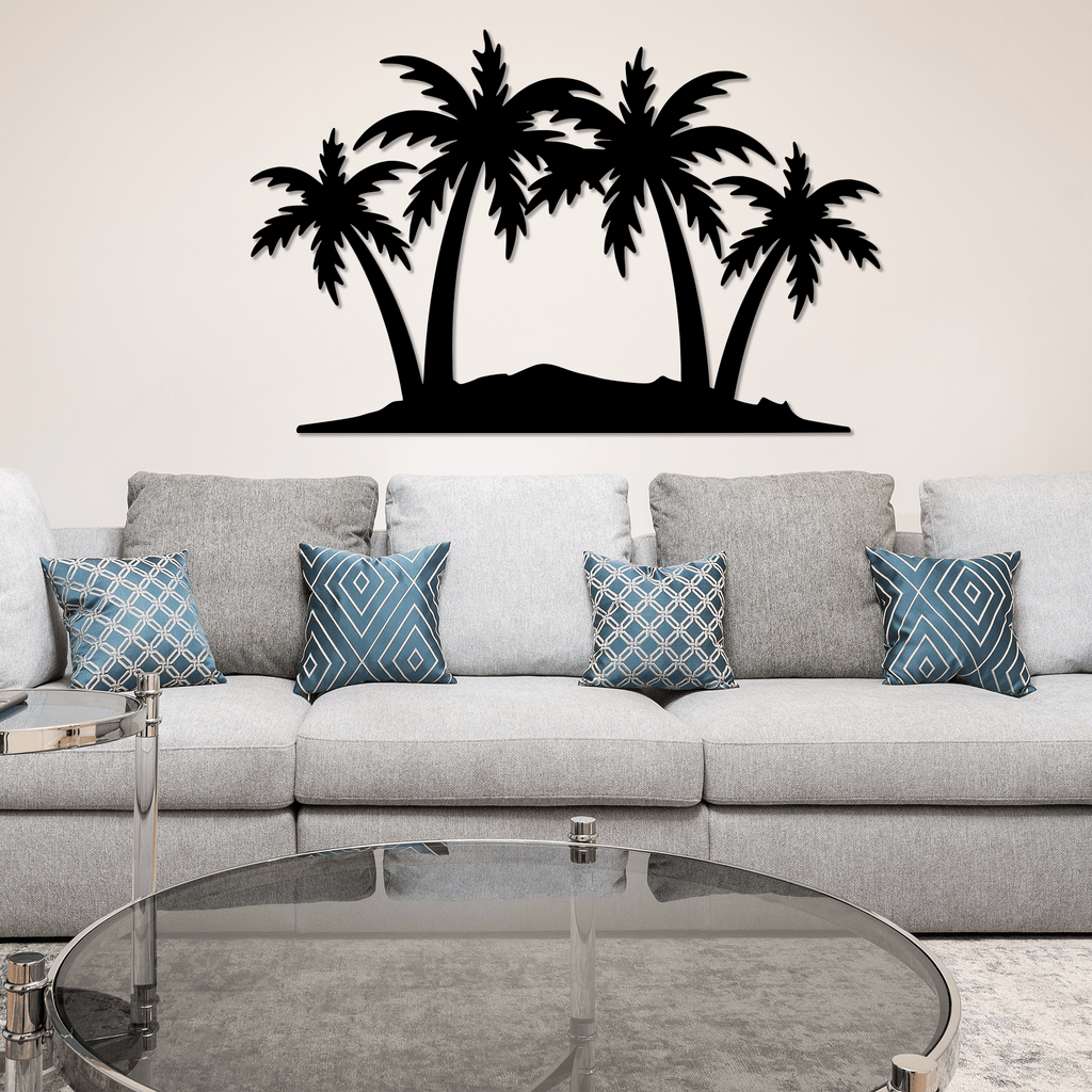 Palm Trees - Metal Wall Art - MetalPlex