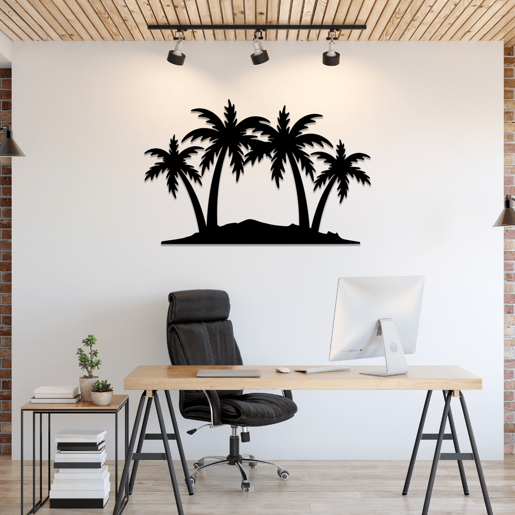 Palm Trees - Metal Wall Art - MetalPlex