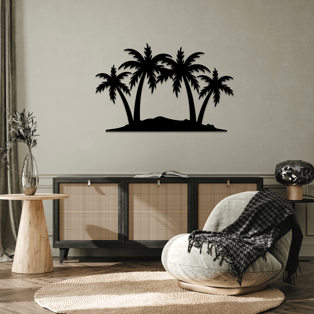 Palm Trees - Metal Wall Art - MetalPlex