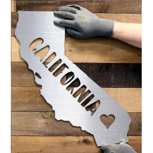 Cali Love - Metal Wall Art