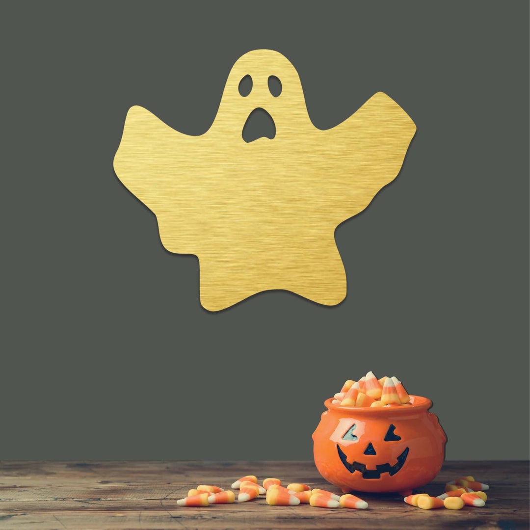 Spooky Ghost - Metal Wall Art - MetalPlex