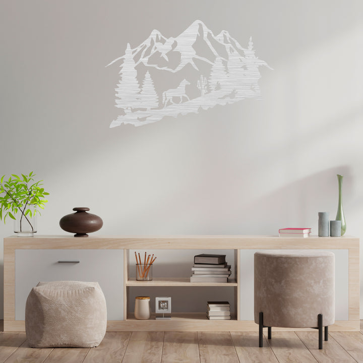 Mountain Horse - Metal Wall Art - MetalPlex