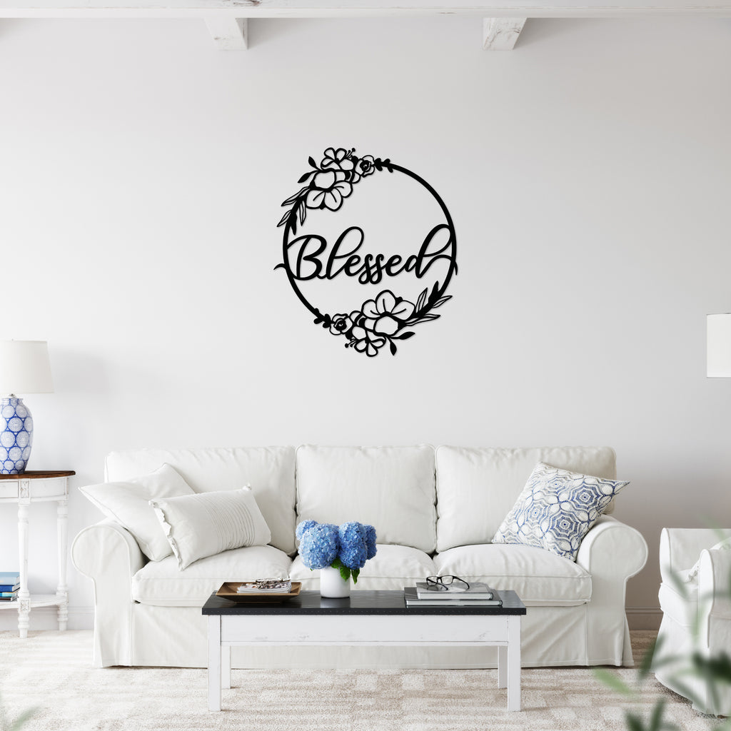 Blessed - Metal Wall Art - MetalPlex