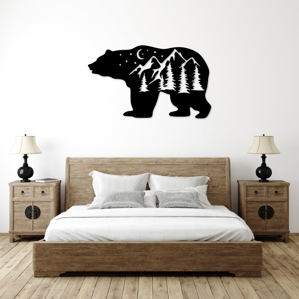 Big Bear - Metal Wall Art - MetalPlex