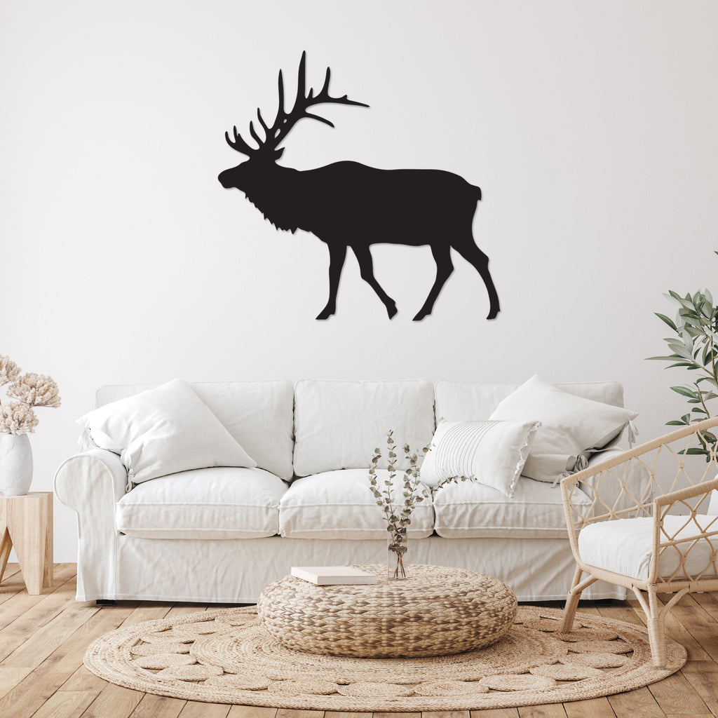 Elk - Metal Wall Art - MetalPlex