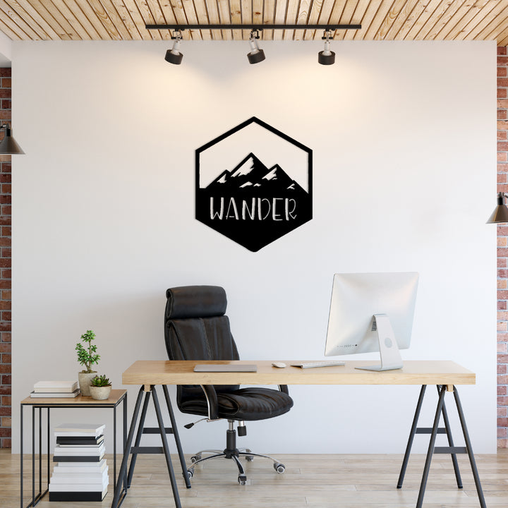 Wander - Metal Wall Art - MetalPlex