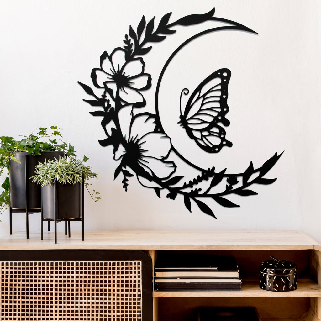 Flower Moon - Metal Wall Art - MetalPlex