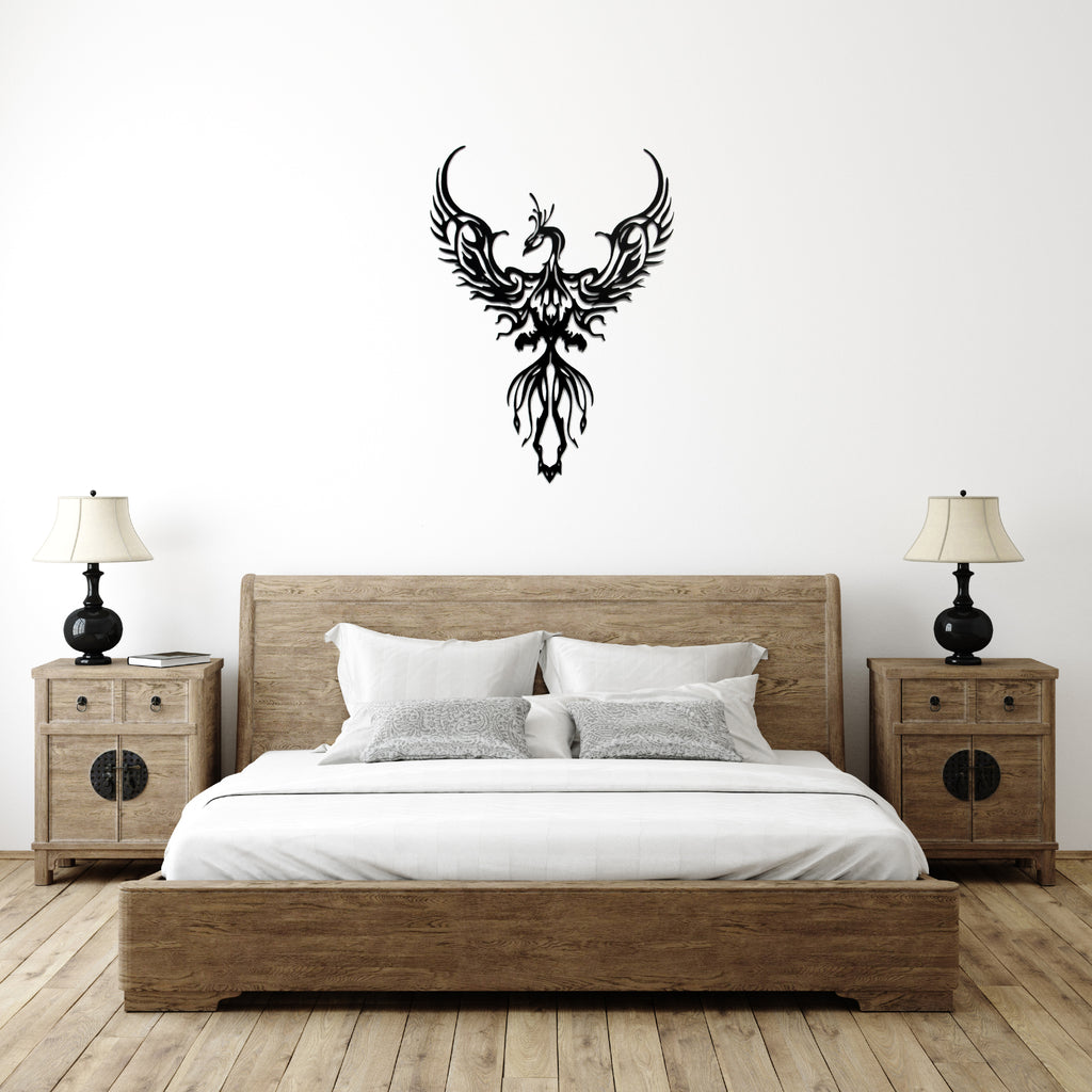 Rising Phoenix - Metal Wall Art - MetalPlex