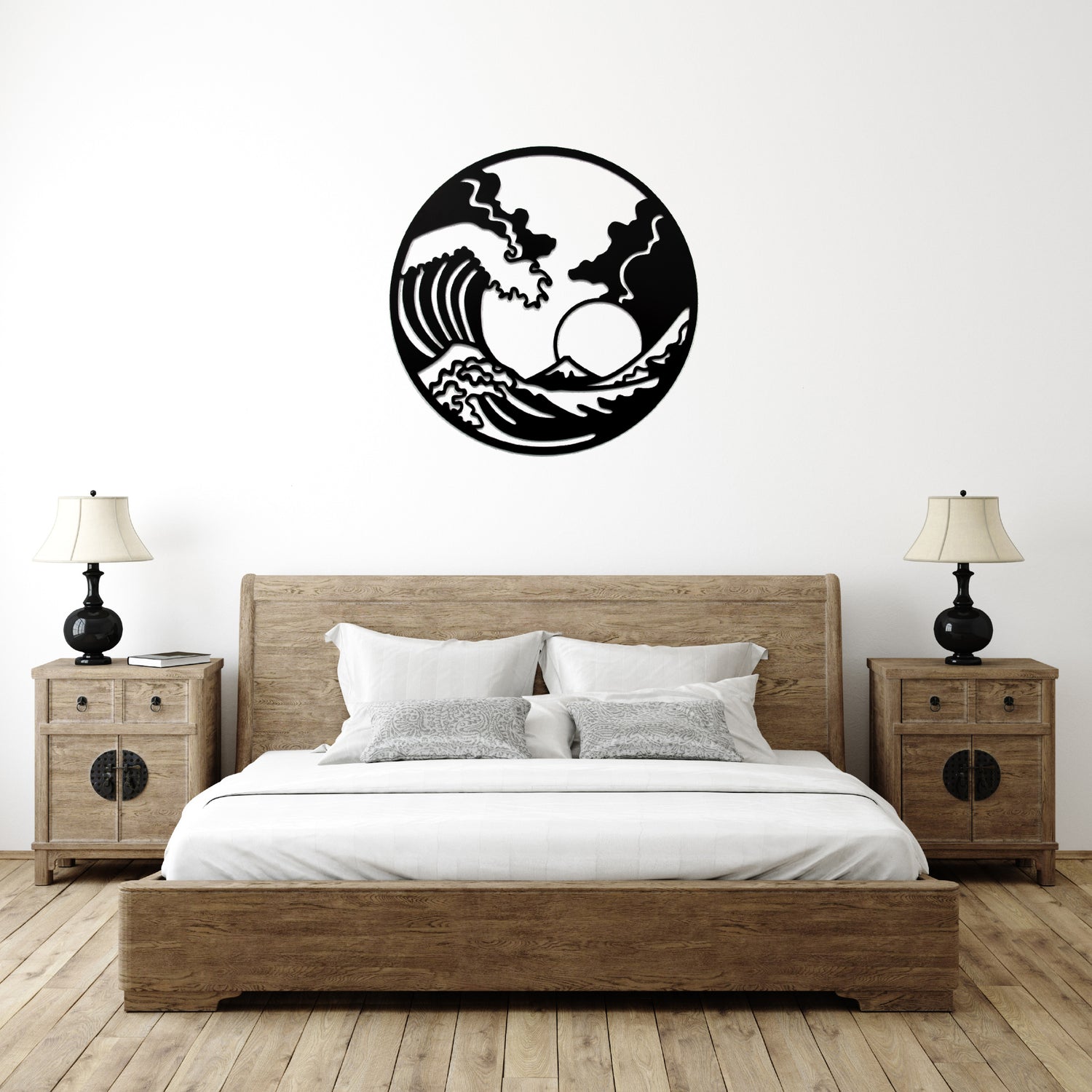 The Great Wave - Metal Wall Art