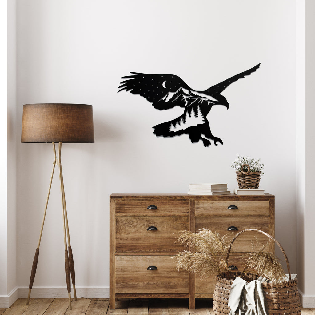 Mountain Eagle - Metal Wall Art - MetalPlex