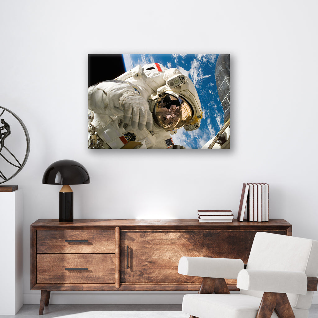 Astronaut Floating - Print - MetalPlex