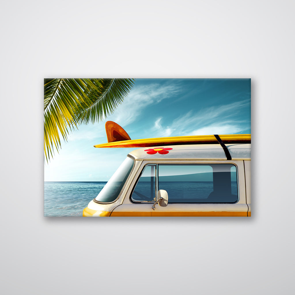 Beach Van - Print - MetalPlex