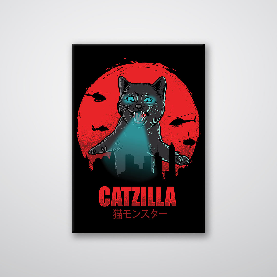Catzilla - Print - MetalPlex