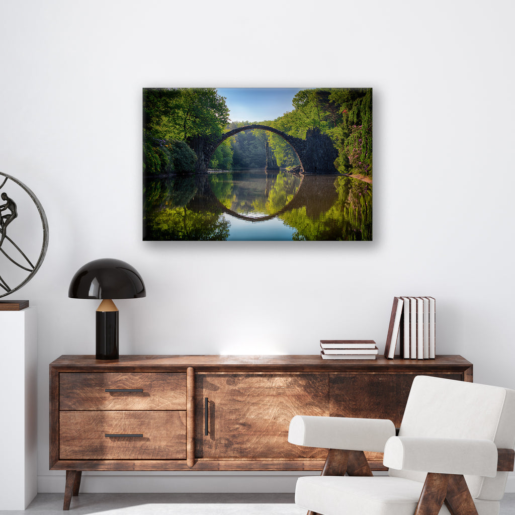 Gablenz Bridge - Print - MetalPlex