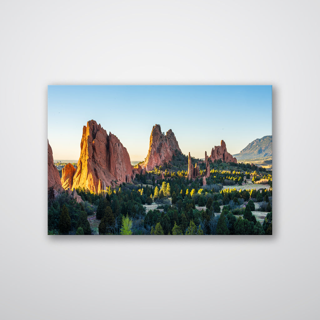 Garden Of The Gods, Colorado Springs - Print - MetalPlex