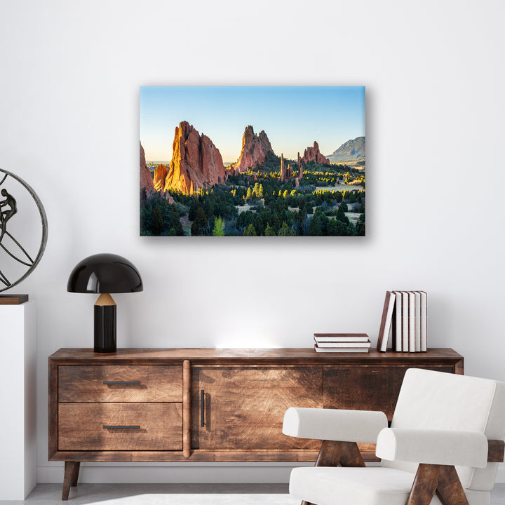 Garden Of The Gods, Colorado Springs - Print - MetalPlex