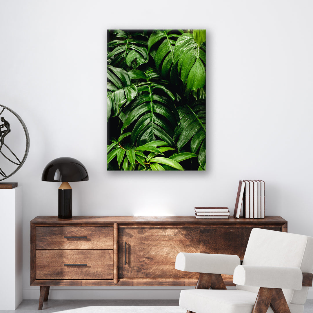 Green Leaves - Print - MetalPlex