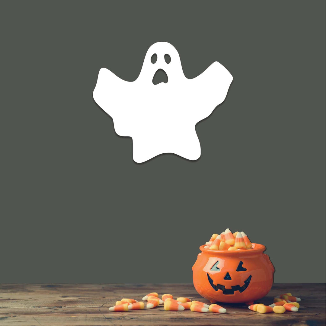 Spooky Ghost - Metal Wall Art - MetalPlex