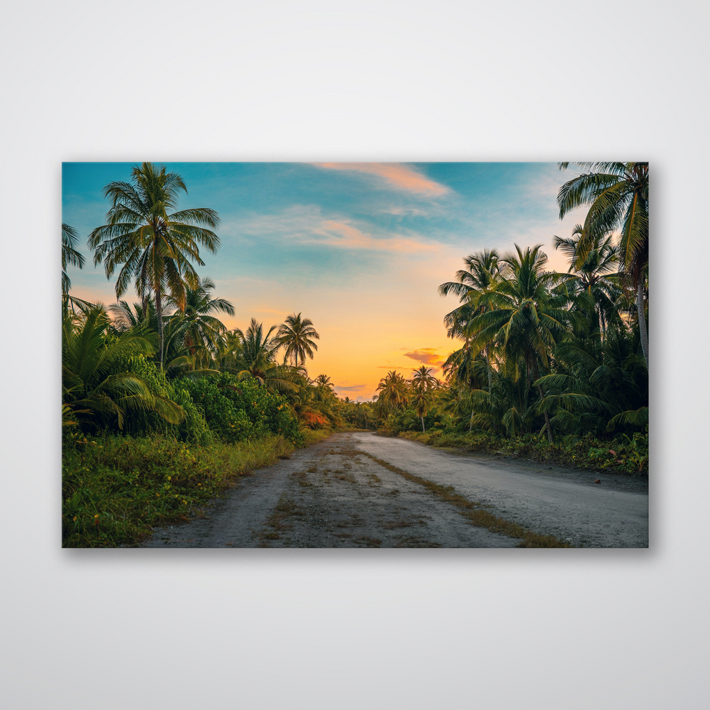 Hawaii Backroad - Print - MetalPlex