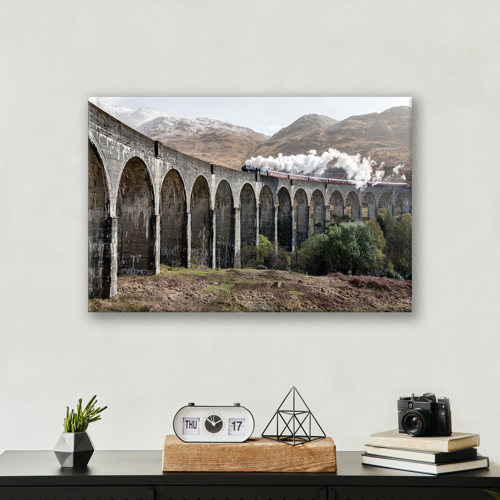 Highland Train - Print - MetalPlex