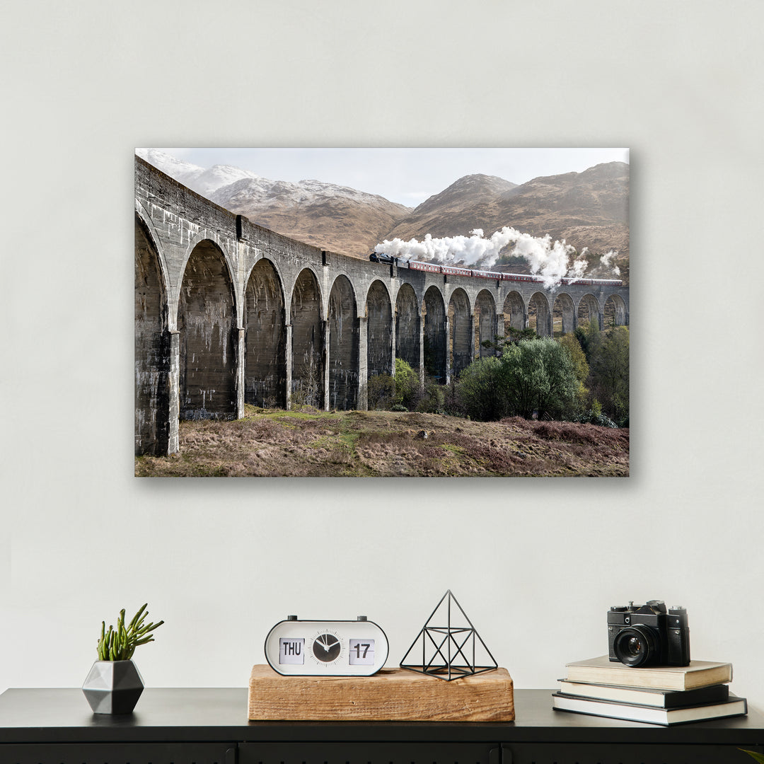 Highland Train - Print - MetalPlex