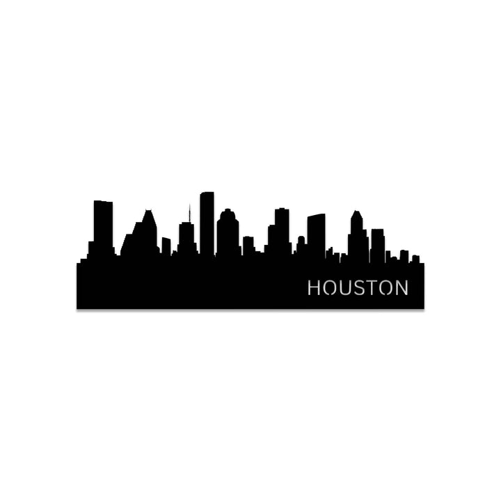 Houston Skyline - Metal Wall Art - MetalPlex