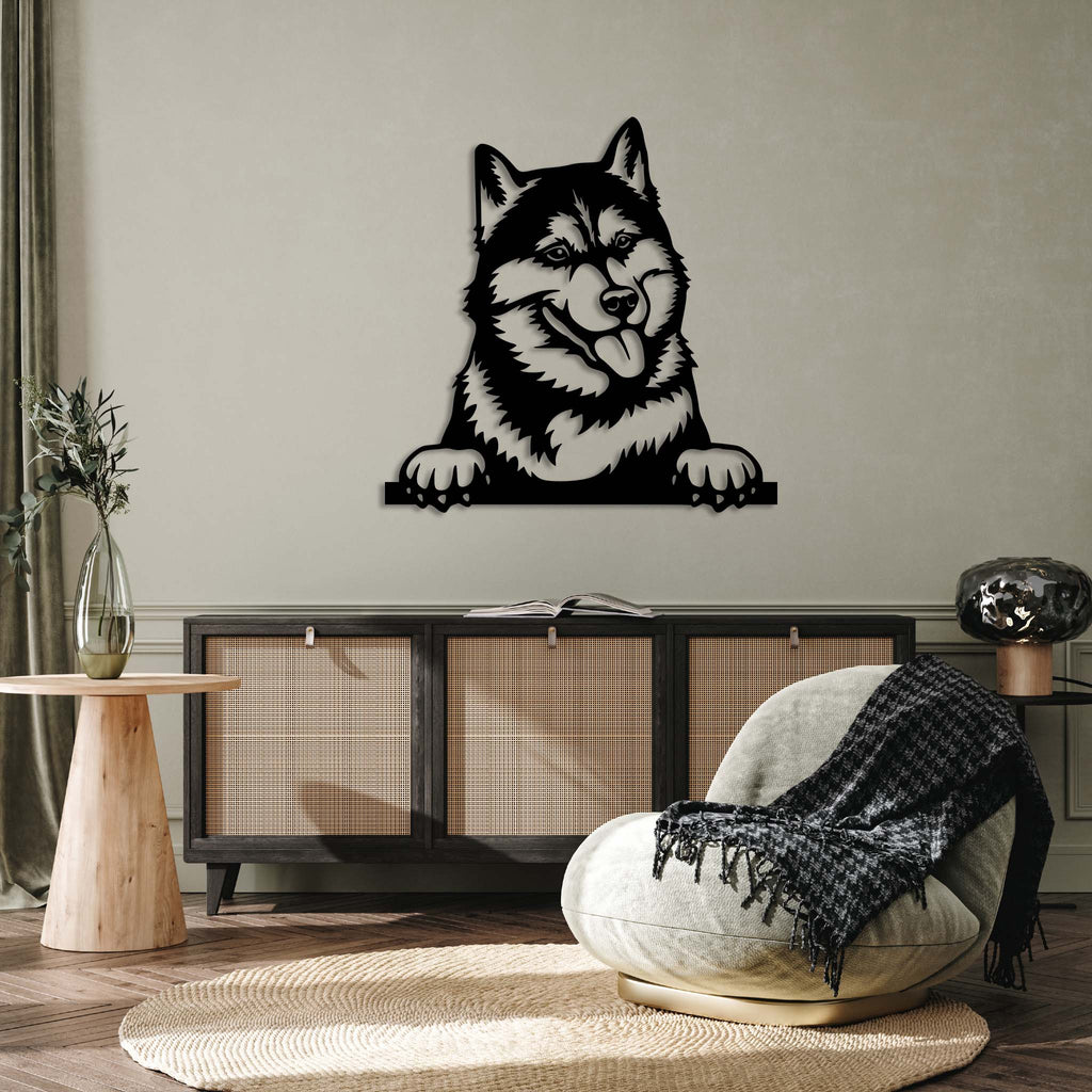 Husky - Metal Wall Art - MetalPlex