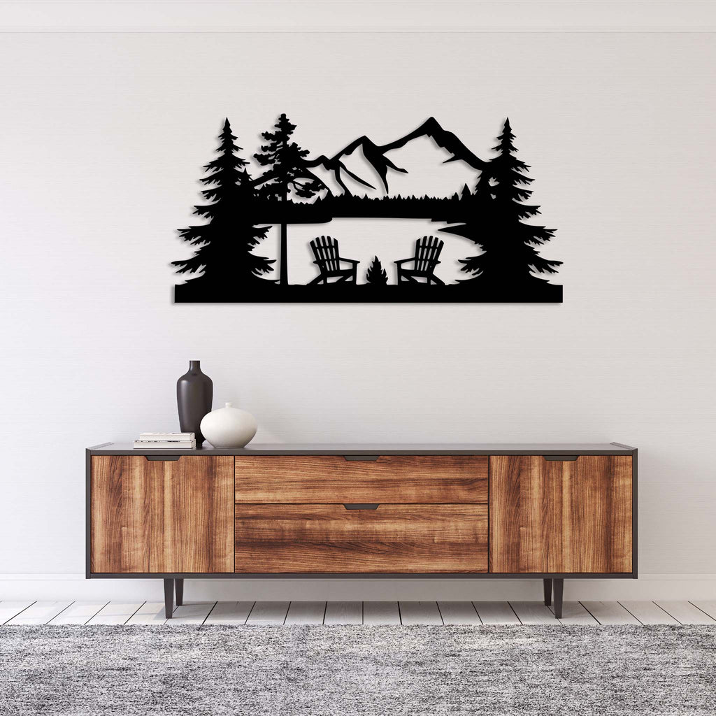 Lake View - Metal Wall Art - MetalPlex