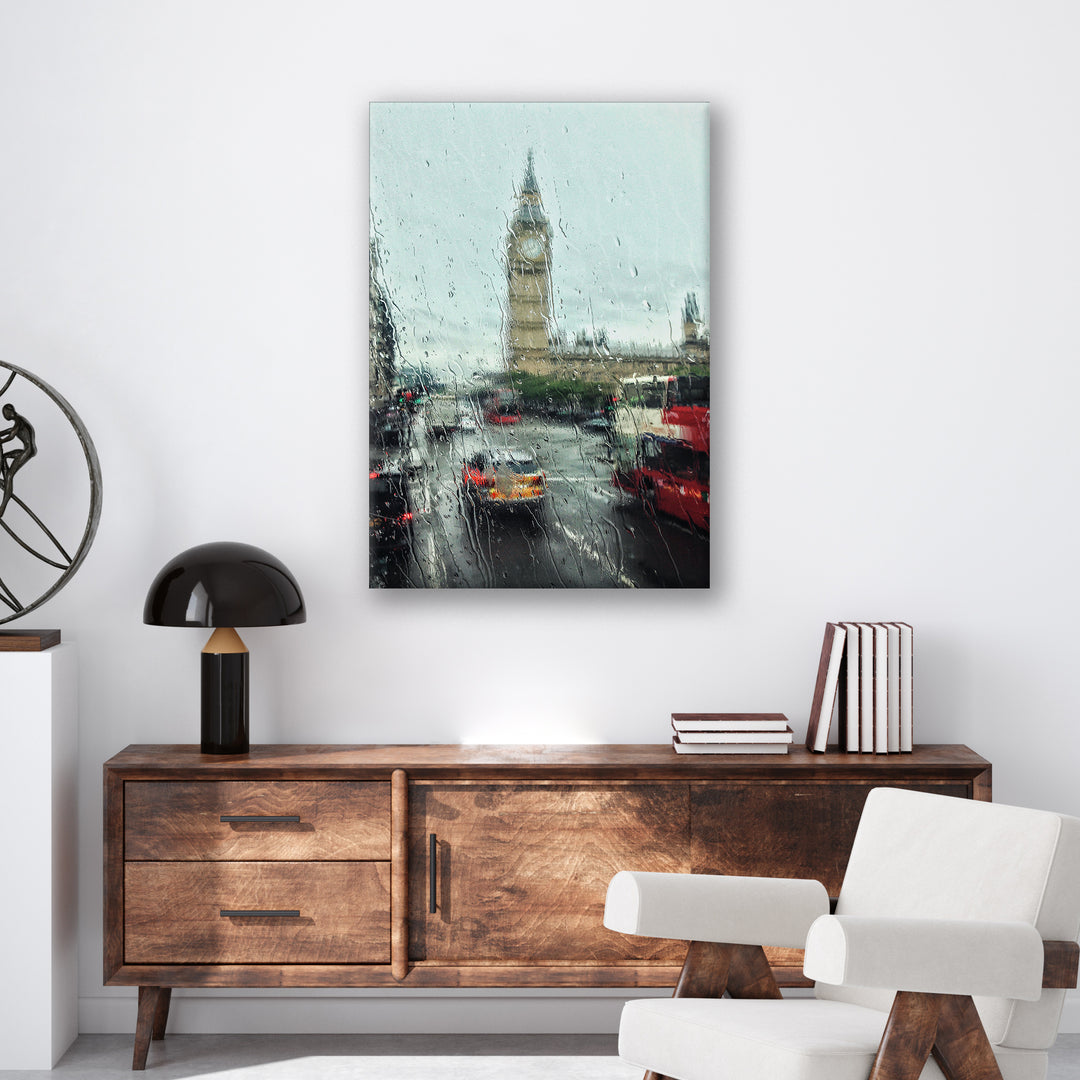 London Rain - Print - MetalPlex