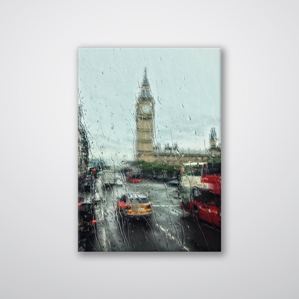 London Rain - Print - MetalPlex