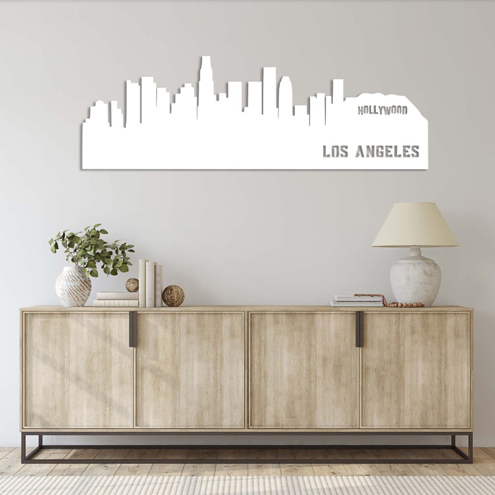 Los Angeles Skyline - Metal Wall Art - MetalPlex