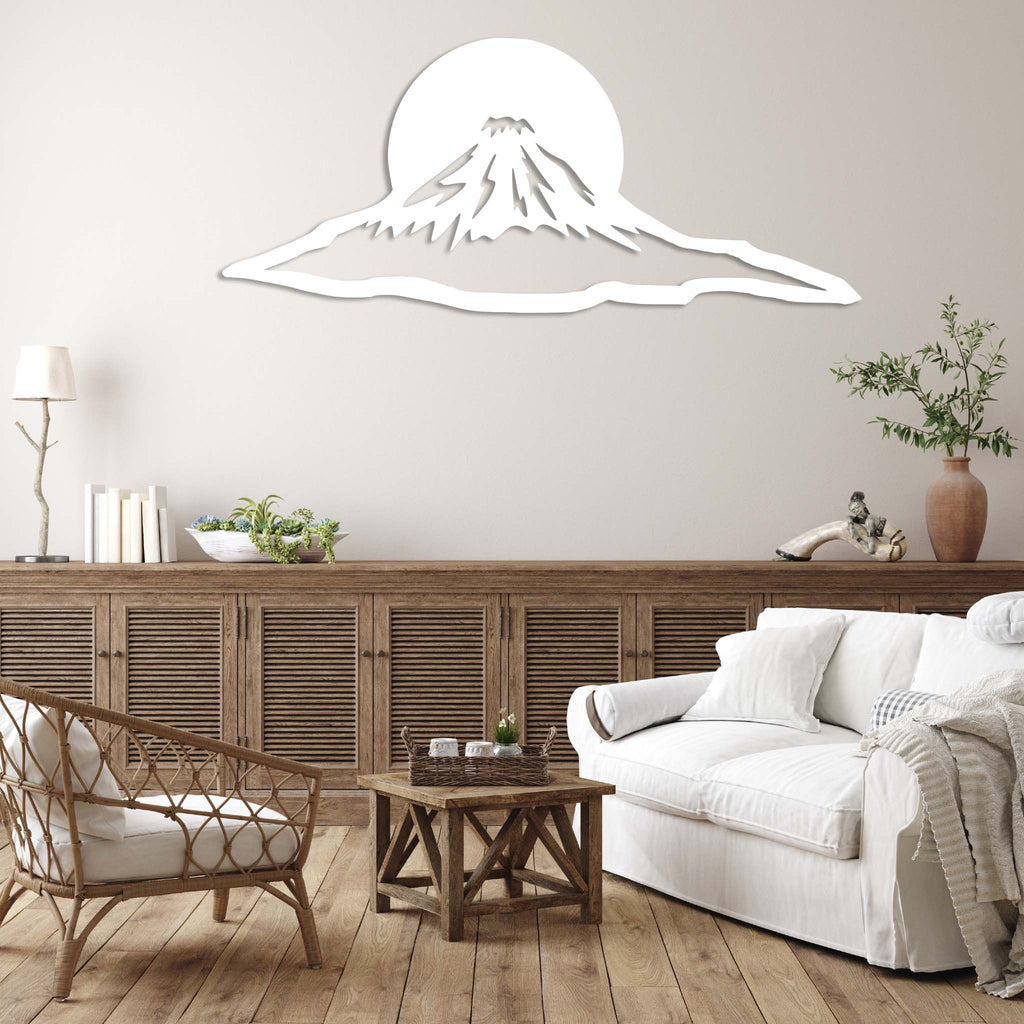 Mount Fuji Sunset - Metal Wall Art - MetalPlex