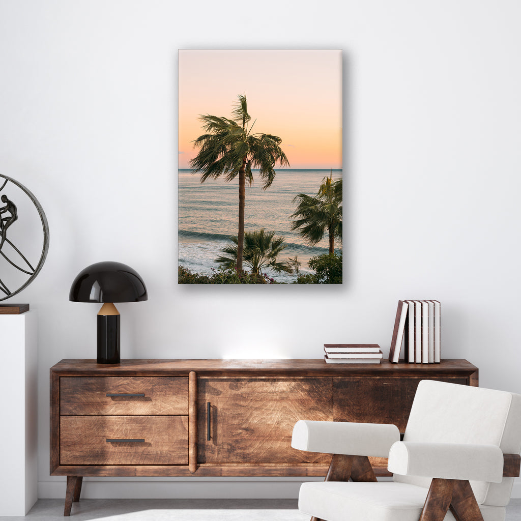 Ocean Palm Trees - Print - MetalPlex