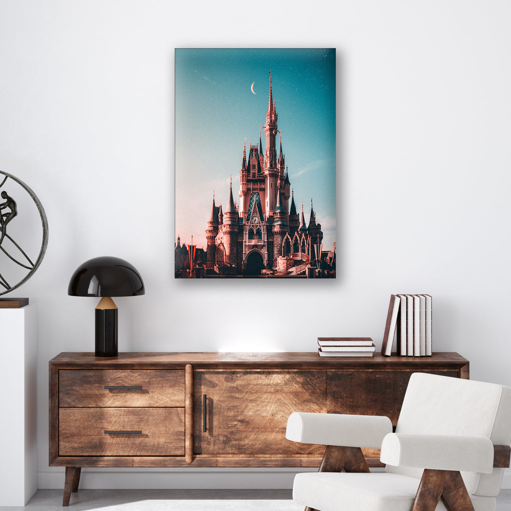 Walt Disney Castle - Print - MetalPlex