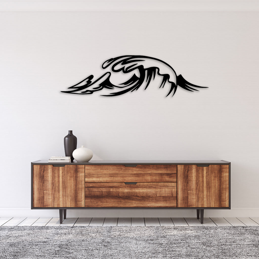 Waves - Metal Wall Art - MetalPlex