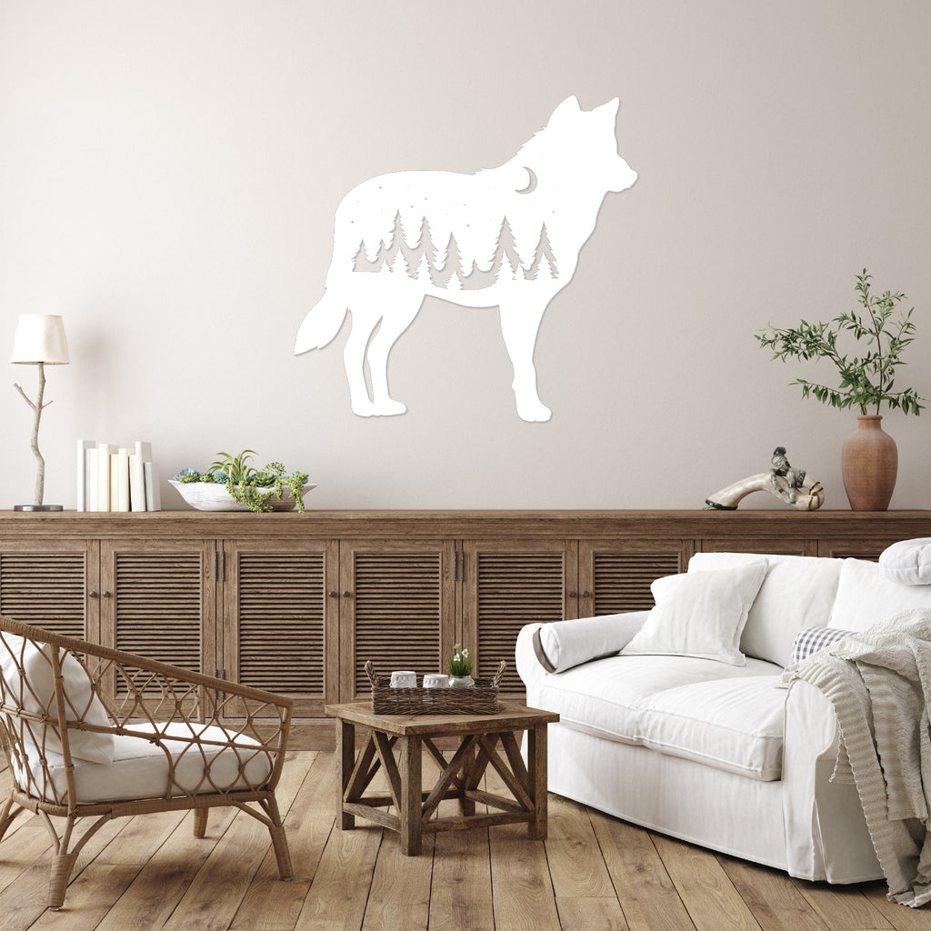 Wolf - Metal Wall Art - MetalPlex