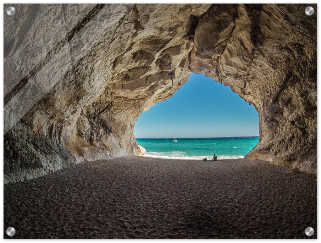 Beach Cave - Print - MetalPlex