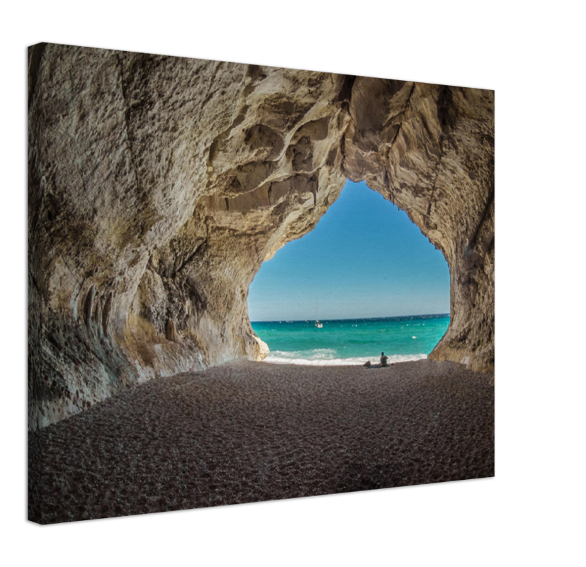 Beach Cave - Print - MetalPlex