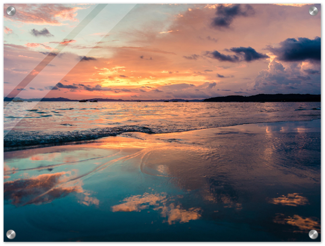 Beach Reflections - Print - MetalPlex