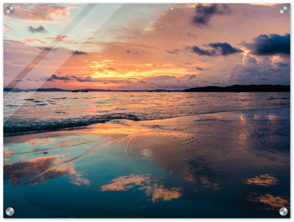 Beach Reflections - Print - MetalPlex