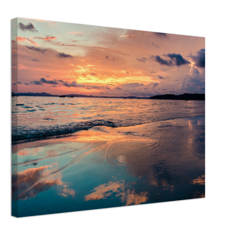 Beach Reflections - Print - MetalPlex