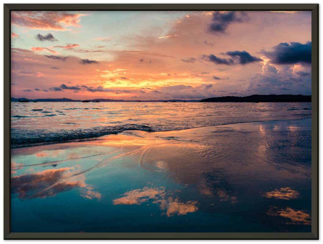 Beach Reflections - Print - MetalPlex