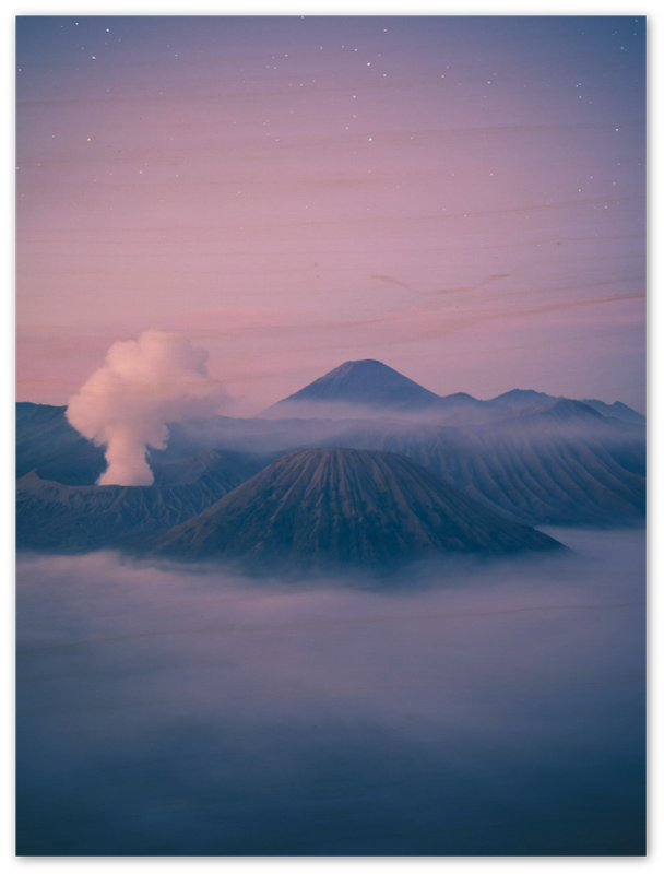 Brown Mountains - Print - MetalPlex