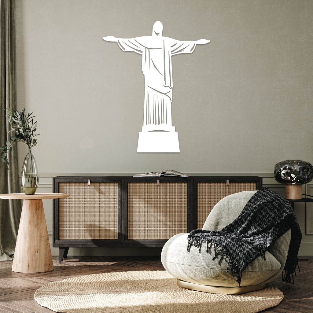 Christ the Redeemer - Metal Wall Art - MetalPlex