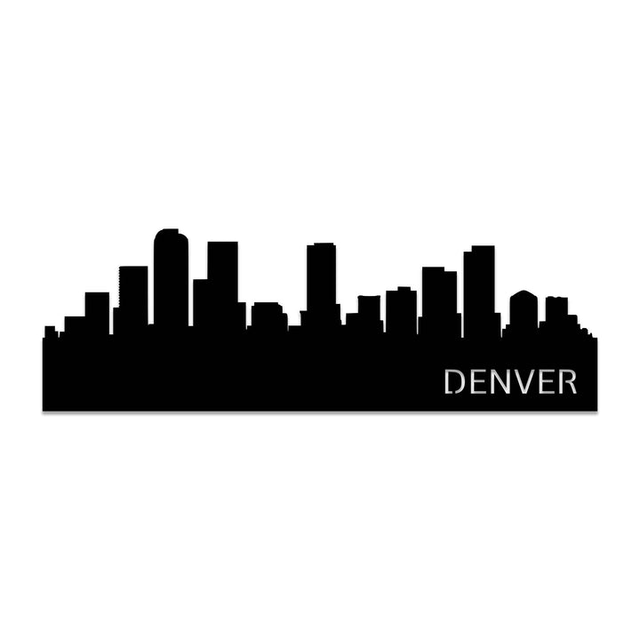 Denver Skyline - Metal Wall Art - MetalPlex