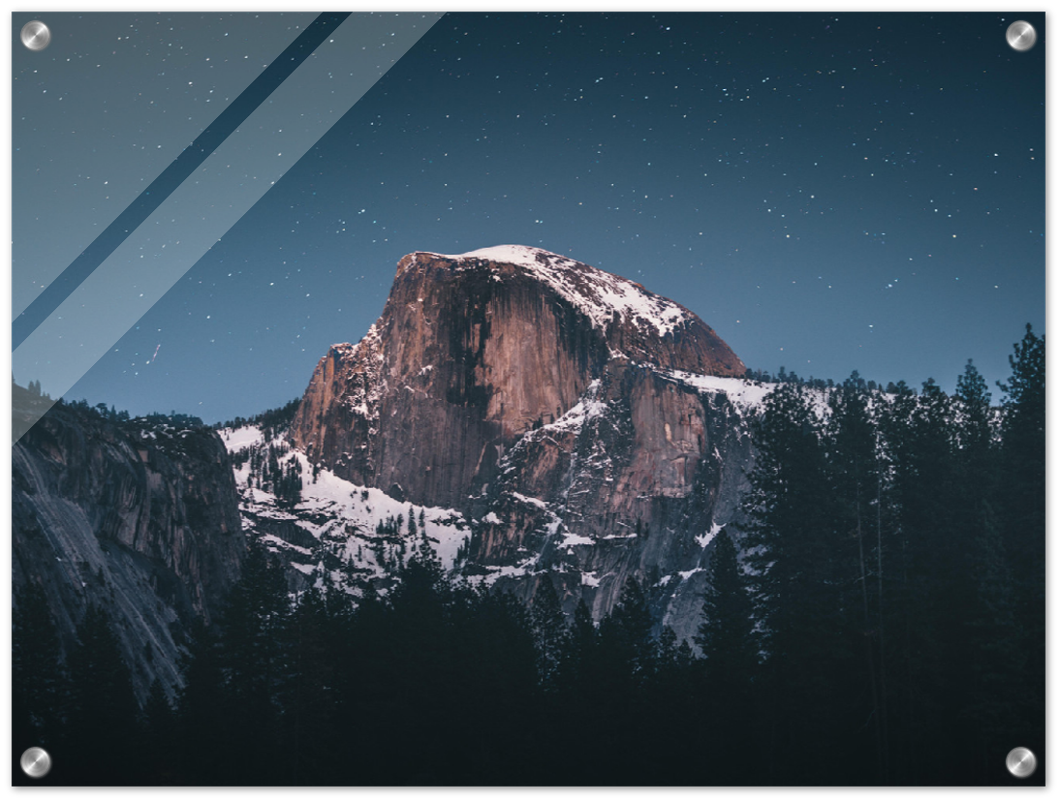 El Capitan Winter - Print - MetalPlex