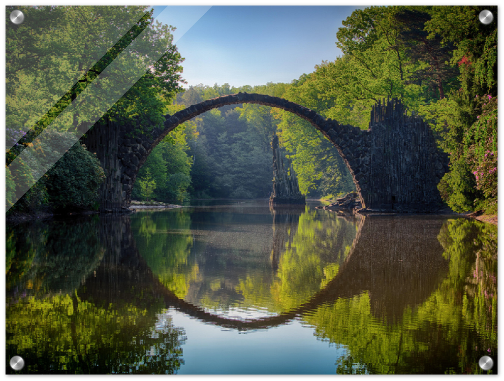 Gablenz Bridge - Print - MetalPlex