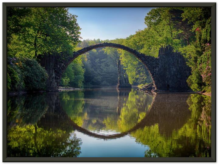Gablenz Bridge - Print - MetalPlex