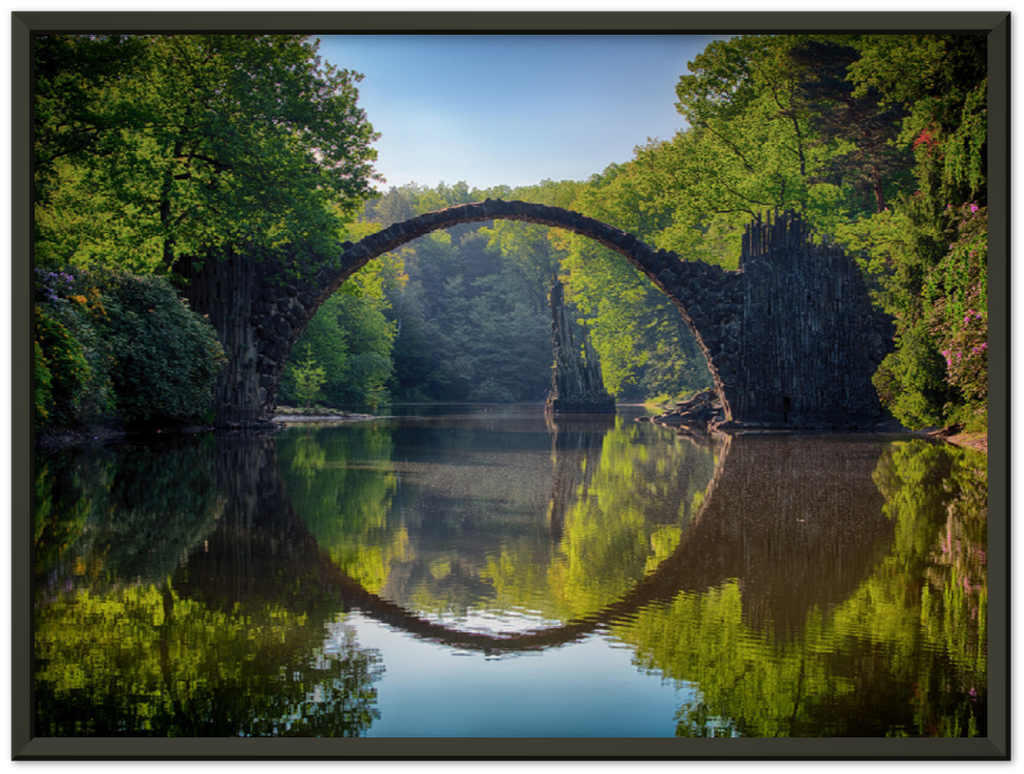 Gablenz Bridge - Print - MetalPlex