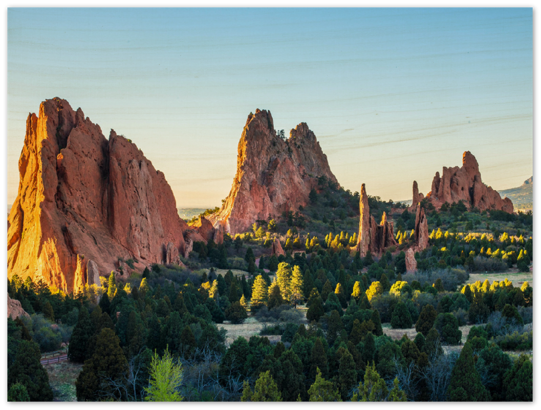 Garden Of The Gods, Colorado Springs - Print - MetalPlex